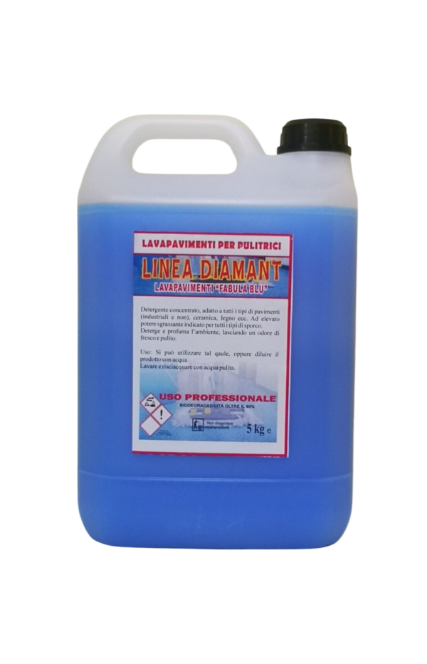 -LINEA DIAMANT- Detergente concentrato per macchine lavapavimenti Tanica 5kg