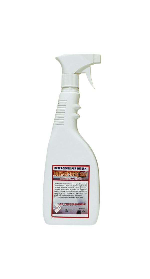 PULINTERNI SPECIAL READY - Detergente profumato per interni e tessuti pronto all'uso flacone 750ml